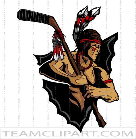 Hockey Indian Logo | Vector Format | JPG EPS PNG AI