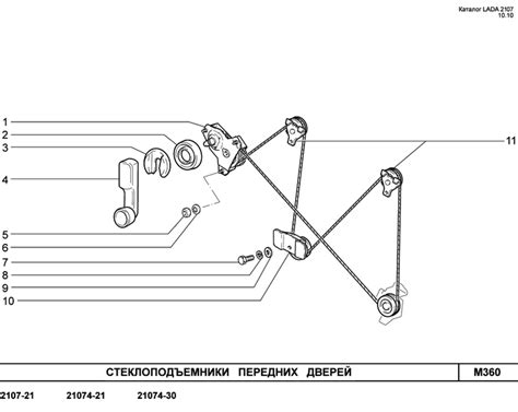 Схема тросика стеклоподъемника ваз 2107: схема, устройство, ремонт ...