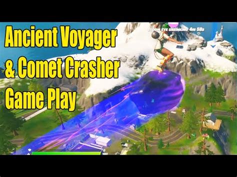 Ancient Voyager And Comet Crasher Glider Game Play Fortnite Chapter