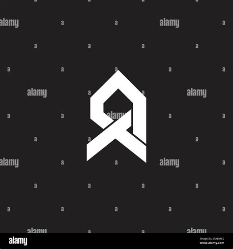 Letter Ta Home Roof Simple Geometric Logo Vector Stock Vector Image