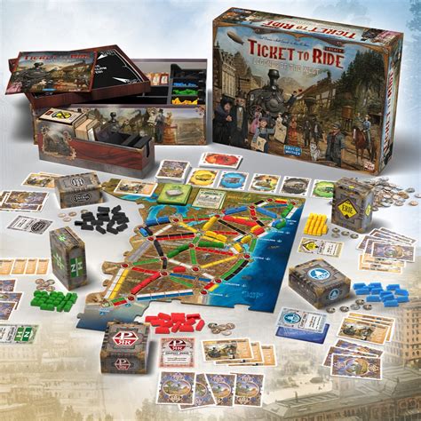 Ticket to ride Legacy des photos dévoilées Board Game