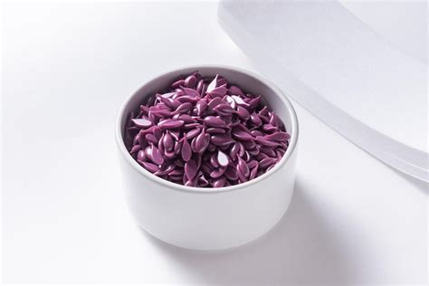 Premium Photo Hot Film Wax For Depilation Procedure On White Background