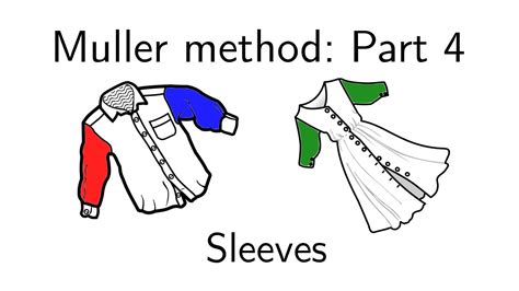 Pattern Making Muller Method Part 4 Sleeves Youtube