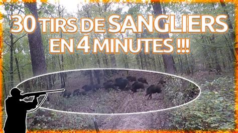 30 Tirs De Sangliers En 4 Minutes [chasse Aux Sangliers 2020] Youtube