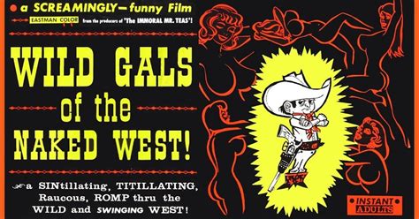 Film TV och Böcker Wild Gals of The Naked West 1962