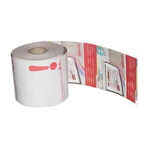 Wood Pulp Pre Printed Paper Roll GSM 50 70 At Rs 25 Roll In Bhiwandi