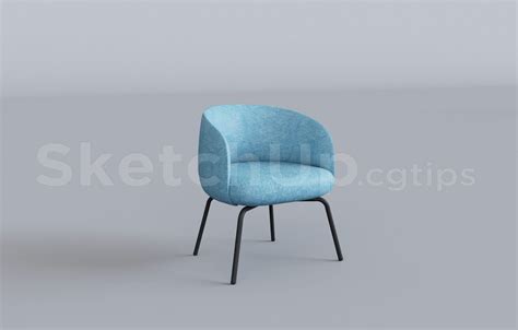 12653. Free Sketchup Chair Model Download