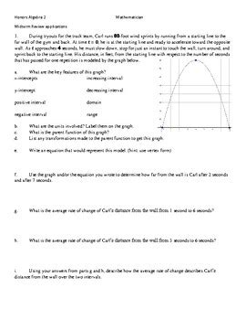 Algebra 2 -- Application of functions by Skunz | TPT