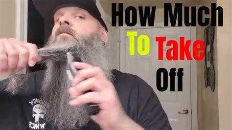 Clean Up Beard Trim For A Healthy Beard Youtube