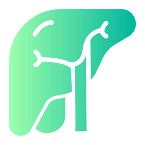 Liver Generic Flat Gradient Icon