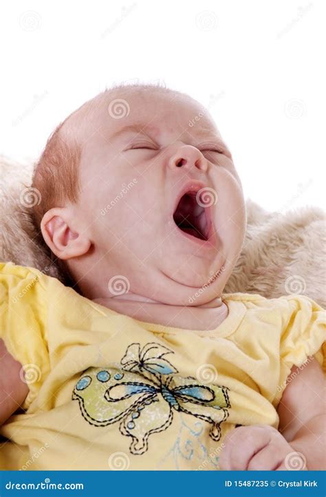 Tired baby stock image. Image of exhausted, caucasian - 15487235