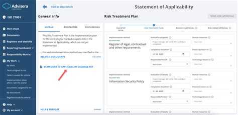 How Does Statement Of Applicability Work Advisera Help Center