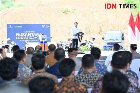 Jokowi Luncurkan Nusantara Logistics Hub And Services Di Ikn