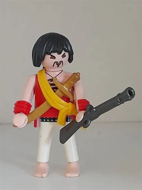 Playmobil Capitaine Pirate Pour Bateau Voilier Ile Tr Sor Mer Eur