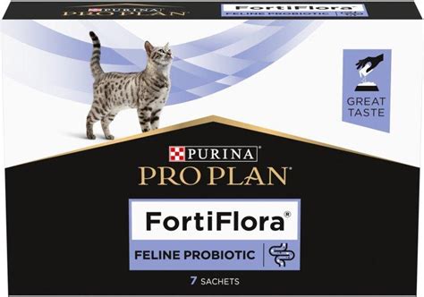 Купить Pro Plan Fortiflora Cat пробиотик для взрослых кошек и котят 7х1 ...