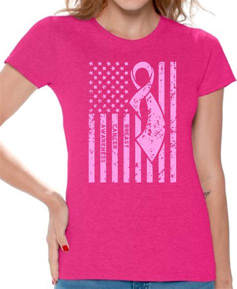 Breast Cancer Awareness Shirts Breast Cancer Shirts For Women Pink