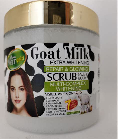 Veet Gold Goat Milk Scrub Etsy