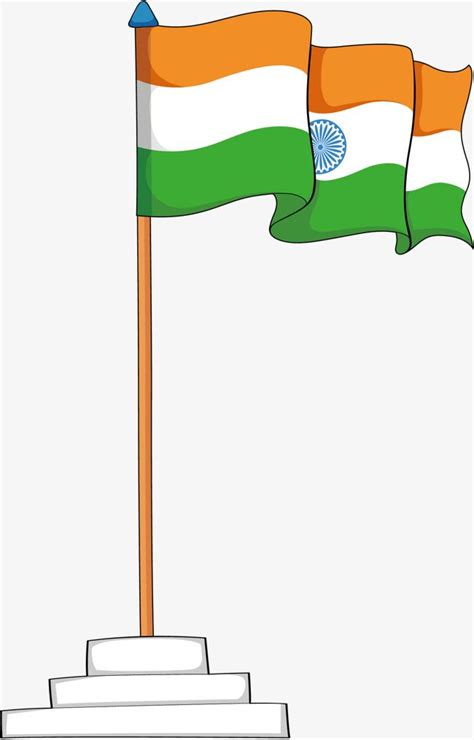 National Flag India Hd Transparent, India National Flag, Cartoon, Watercolor, Flag Of India PNG ...