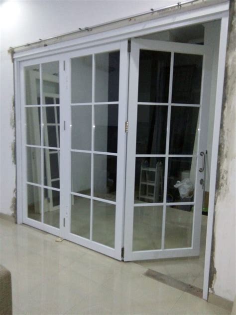 Jual Folding Door Alumunium Pintu Lipat Kaca Pintu Lipat Alumunium