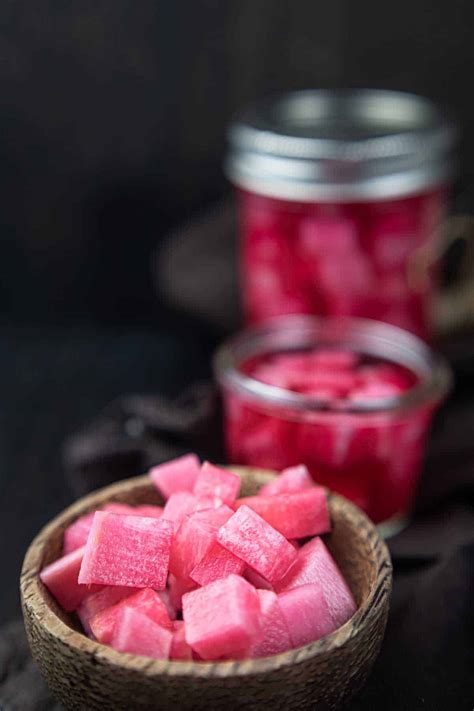 Beetroot Daikon Radish Pickled - Tiny Batch Cooking