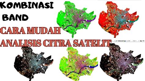 Cara Komposit Band Citra Landsat Di Qgis Youtube