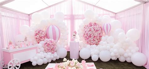 A Dreamy Hot Air Balloon First Birthday Muse Weddings Events Styling Event Decor Muse