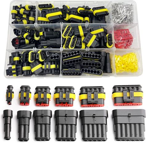 Amazon Thewinio 828pcs 1 6 Pin Connector Kit 20 16 AWG Waterproof