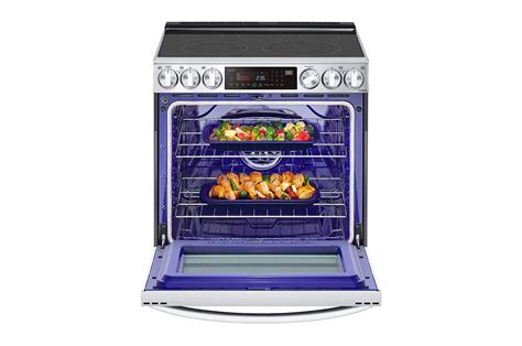 Lg Lsel6335f 63 Cu Ft Smart Wi Fi Enabled Probake Convection® Instaview® Electric Slide In