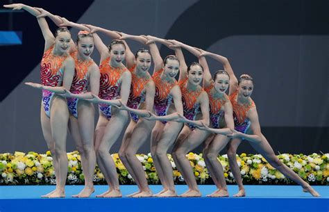 Artistic swimming at 2021 Summer Olympics in photos