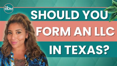 Benefits And Advantages Of Forming A Texas LLC For Your Business YouTube