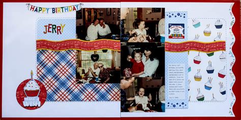 Happy Birthday Jerry - Project Idea - Scrapbook.com