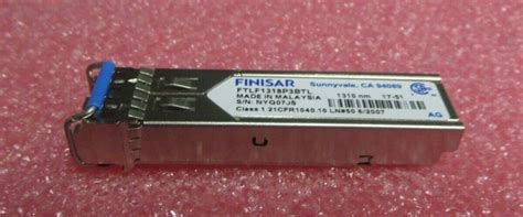 Finisar FTLF1318P3BTL 1 25G 1000Base-LX 1310nm 10km FC SFP Transceiver ...