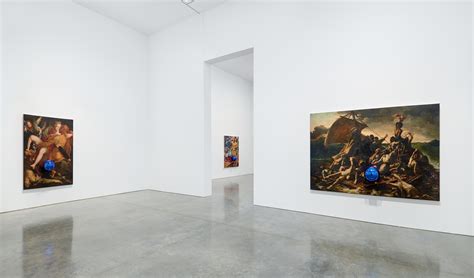 Jeff Koons: Gazing Ball Paintings, West 21st Street, New York, November ...