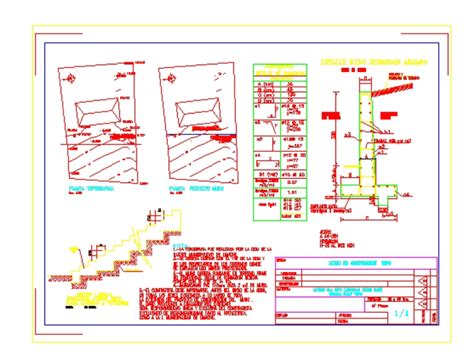 Muro De Contención En Autocad Descargar Cad 3522 Kb Bibliocad