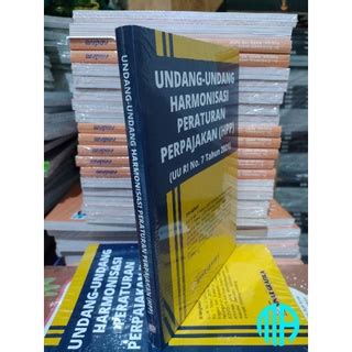 Jual UU Harmonisasi Peraturan Perpajakan HPP UU RI No 7 Tahun 2021