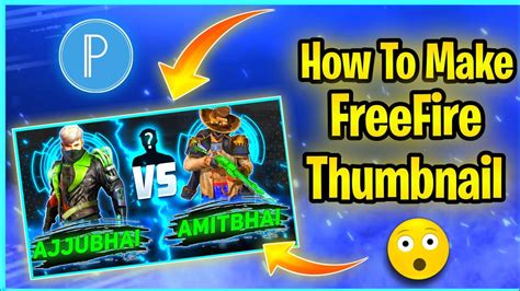 How To Make Vs Thumbnail In Pixellab I Ff V Custom Thumbnail