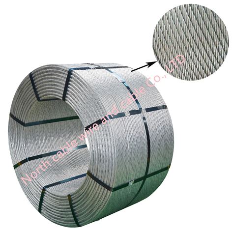 Zinc Coated Guy Wire Stay Wire Gsw Cable Hot Dip Galvanized Steel Wire