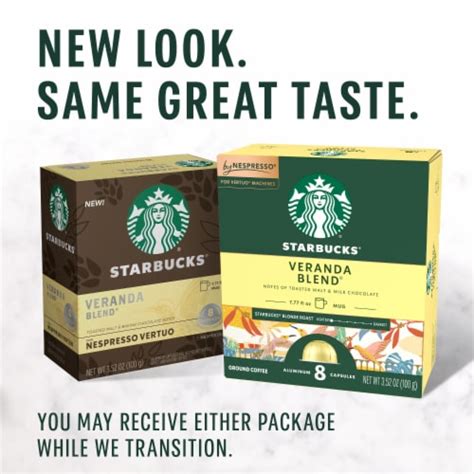 Starbucks By Nespresso Vertuo Line Pods Starbucks Blonde Roast Coffee