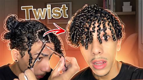 FINALIZAÇÃO TWIST CABELO CACHEADO MASCULINO muita definição YouTube