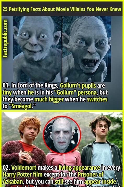 Petrifying Facts About Movie Villains You Never Knew Fact Republic