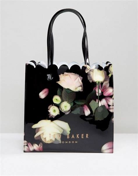 Ted Baker Coracon Geblümtes Tasche mit großem Logo ASOS Floral