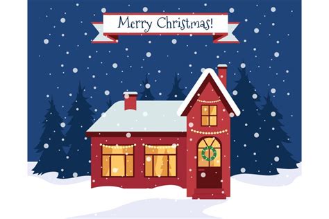 Merry Christmas Greeting Card Or Banner 2239478