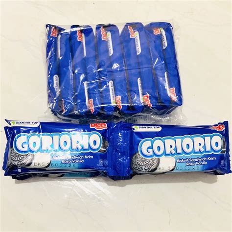 Jual Goriorio Biskuit Coklat Rasa Krim Vanilla Shopee Indonesia