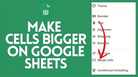 How To Make Cells Bigger On Google Sheets 2024 EASY Enlarge Cells