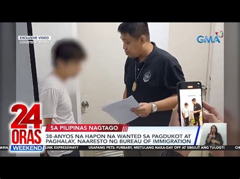 Anyos Na Hapon Na Wanted Sa Pagdukot At Paghalay Naaresto Ng Bureau