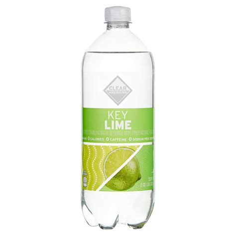 Clear American Flavored Sparkling Water Key Lime Fl Oz Walmart