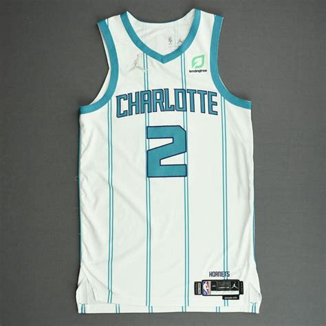 Lamelo Ball Charlotte Hornets Kia Nba Tip Off Game Worn