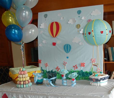Tangled Threads By Jen Hot Air Balloon Baby Shower