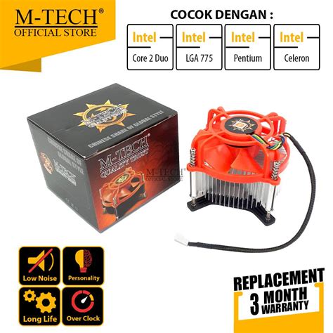 M Tech Original Fan Lga Fan Lga Scorpion King Processor Heatsink