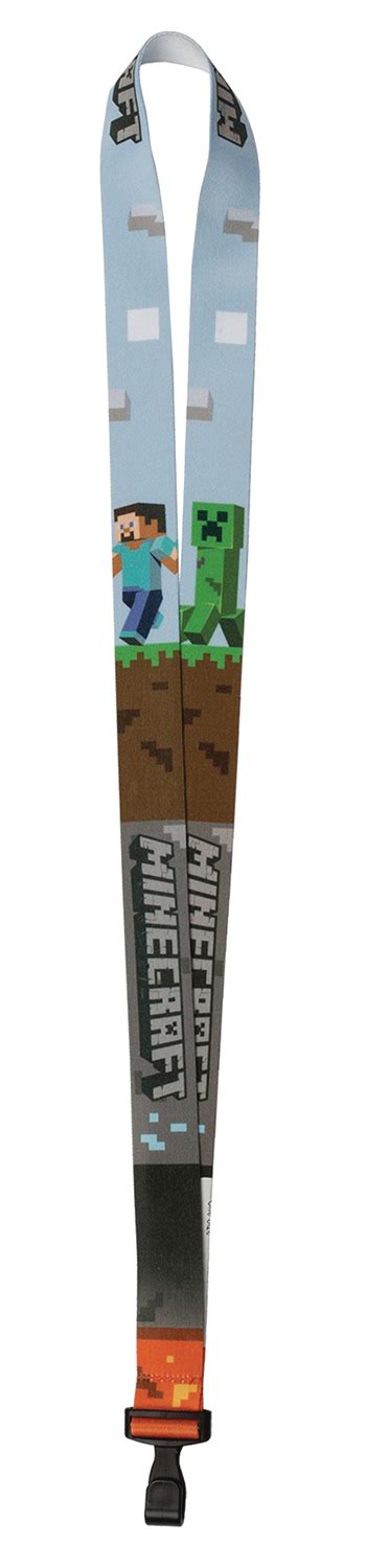 Apr188255 Minecraft Lanyard Previews World